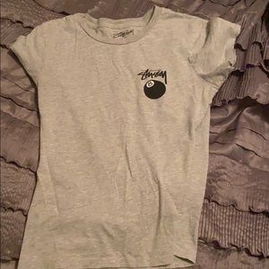 stussy 8 ball t shirt